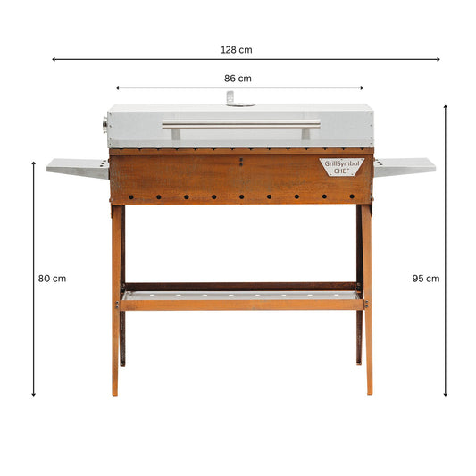 GrillSymbol Charcoal Grill Chef